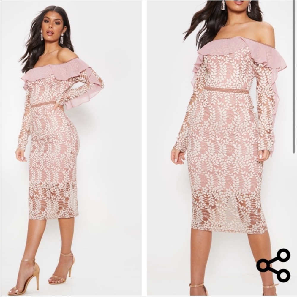 Pretty little thing midi dress